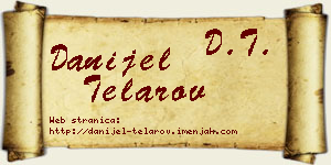 Danijel Telarov vizit kartica